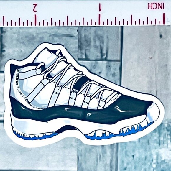 🌀10/$10🌀 Sneaker Shoes Waterproof Vinyl Sticker Decal - Picture 1 of 2